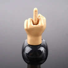 Solar Powered Mid Finger Shaking Toy Car Dashboard