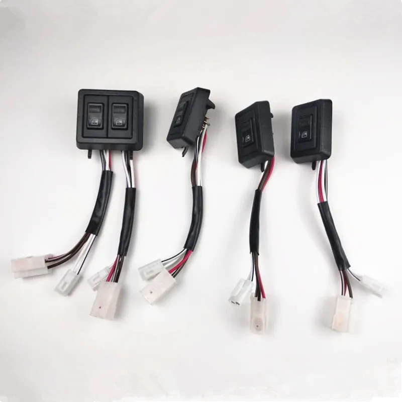Electric Power Window Control Switch Button For VW Santana Passat B2 Vanagon Mk2 Golf/Jetta Quantum