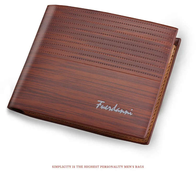 Vintage Men`s Wallet Money Credit Card Holders -  LIGHT BROWN