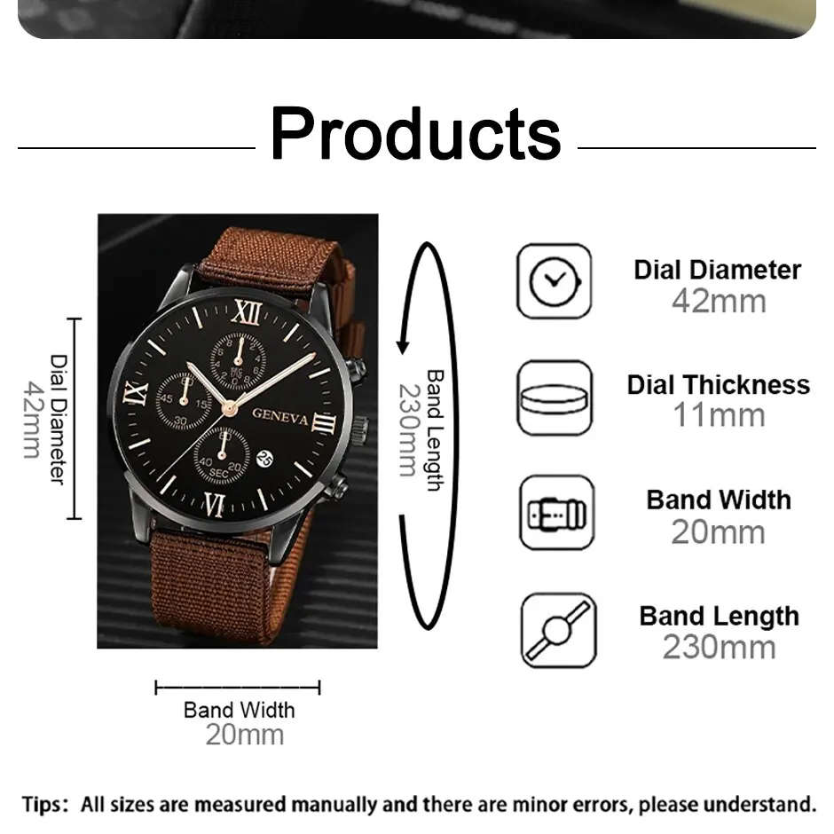 4pcs Quartz Watches Bracelet Watch Set