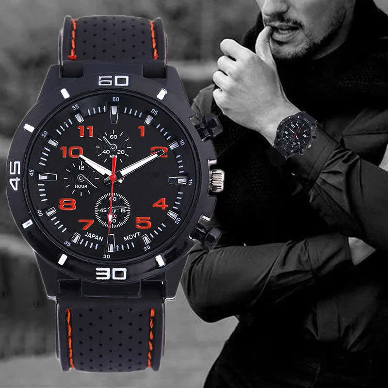 Sport Mens Wrist Watch - RED