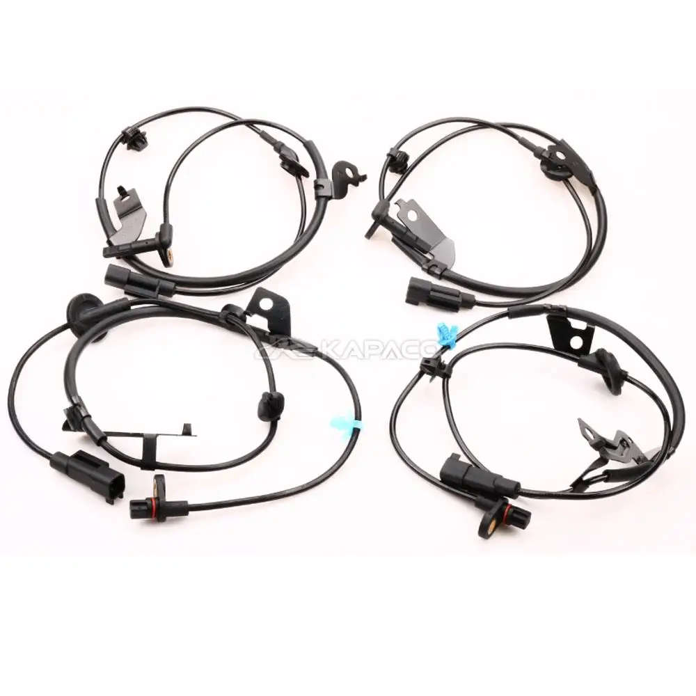 4pcs/Set Front Rear Right Left ABS Speed Sensor for Mitsubishi Lancer Outlander
