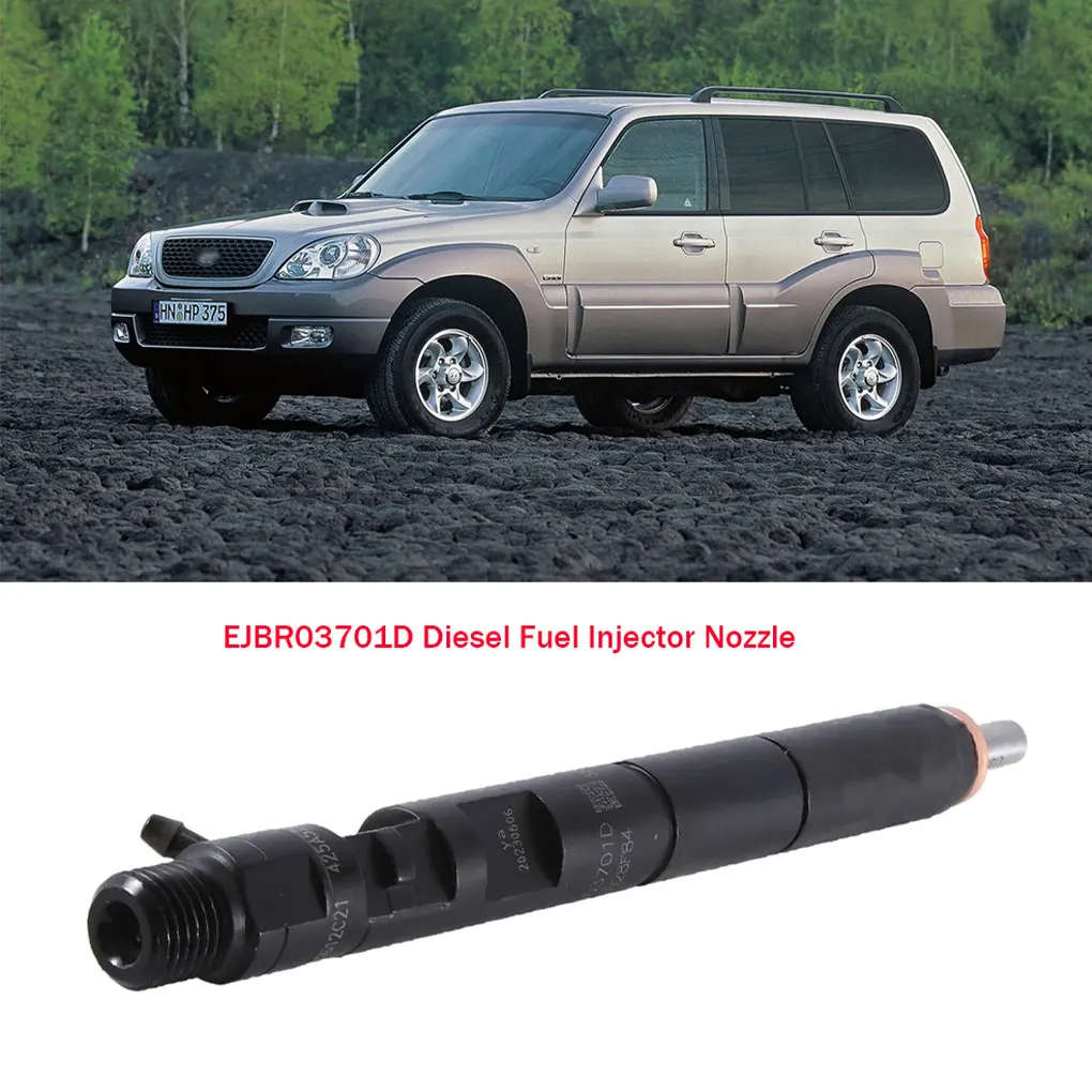 4PC EJBR03701D Diesel Fuel Injector for Hyundai Terracan KIA Carnival Sedona 2.9 CRDI 33800-4X800