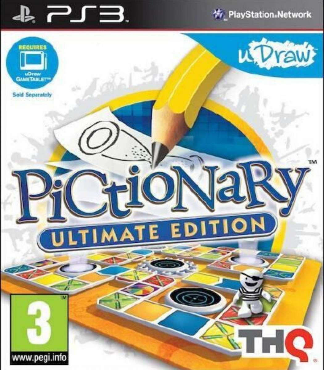 Pictionary: Ultimate Edition (Udraw) (PlayStation 3)