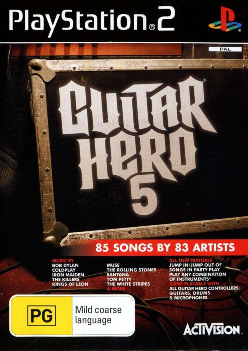 Guitar Hero 5 (PlayStation 2)