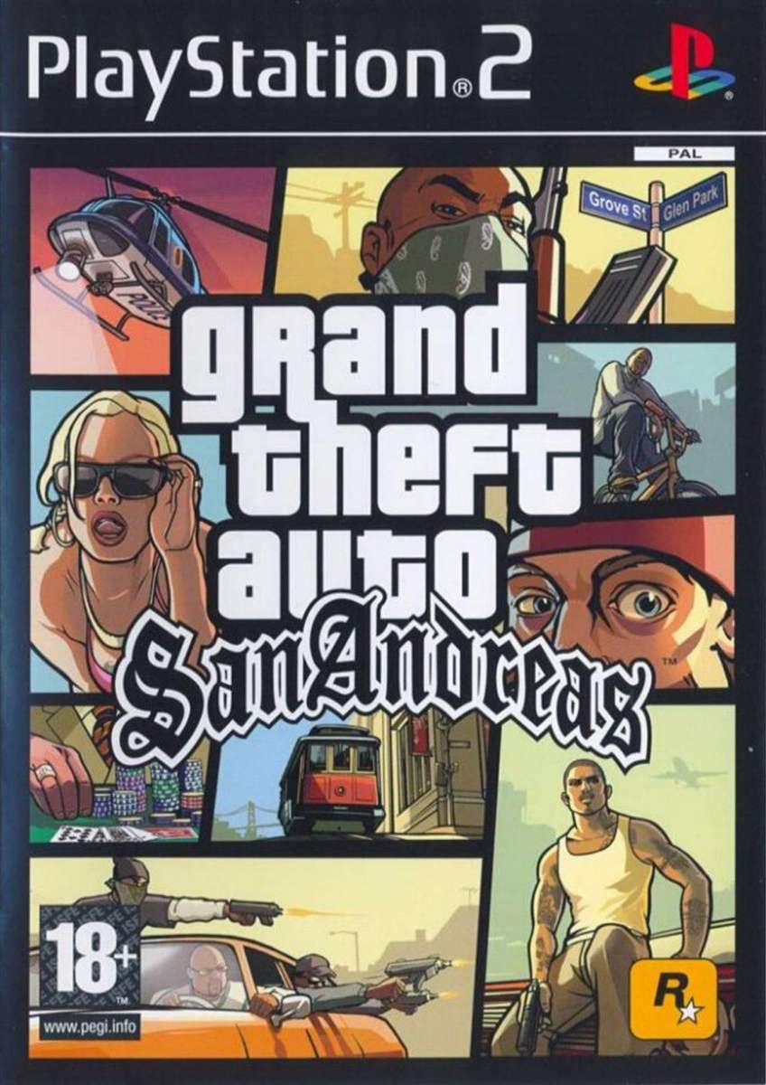 Grand Theft Auto: San Andreas (PlayStation 2)