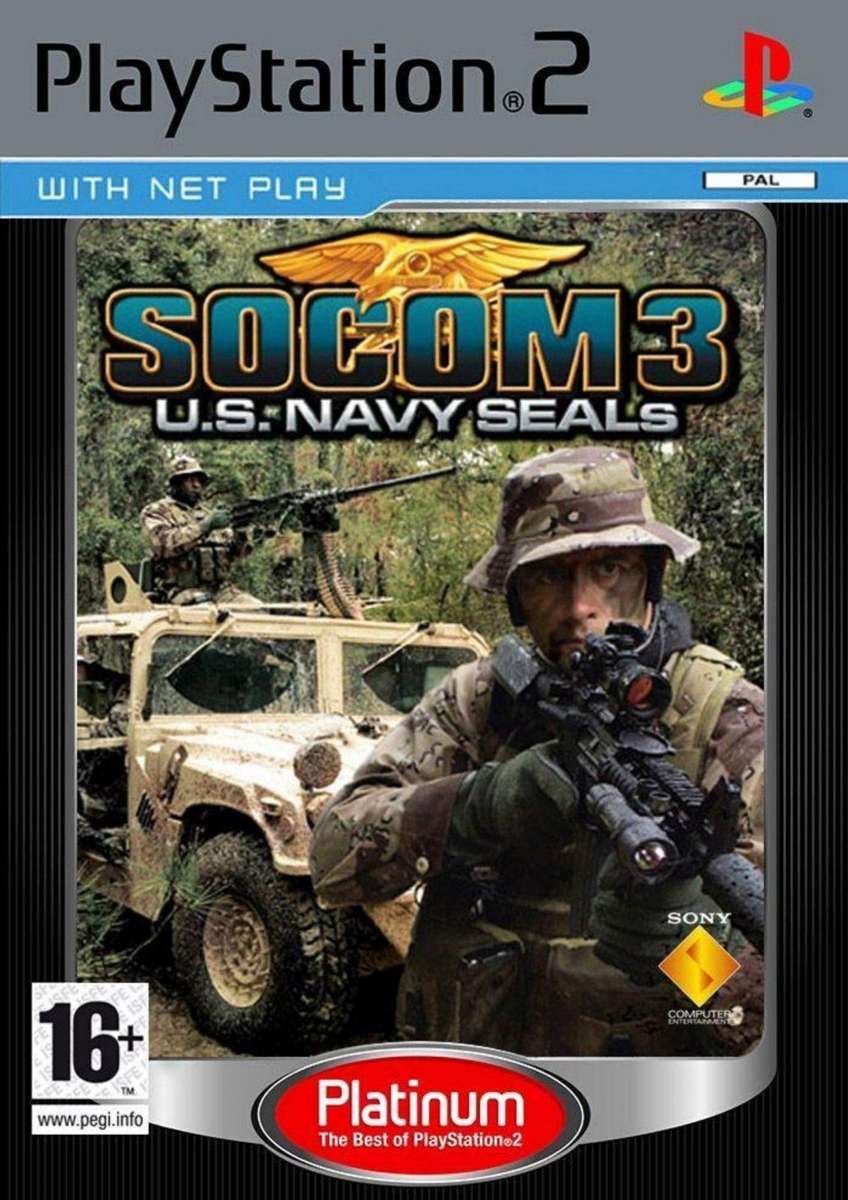 Socom 3 U.S. Navy Seals - Platinum (PS2)