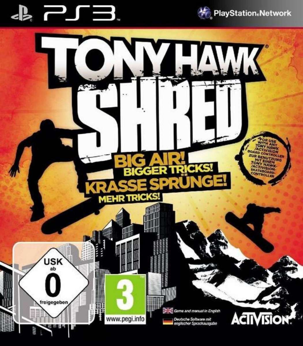 Tony Hawk: Shred (PlayStation 3)