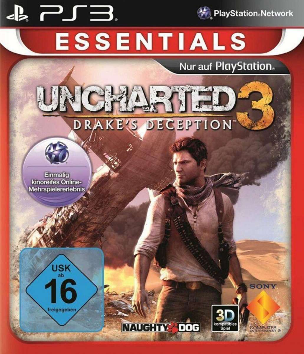 Uncharted 3: Drake's Deception - Essentials (PlayStation 3)