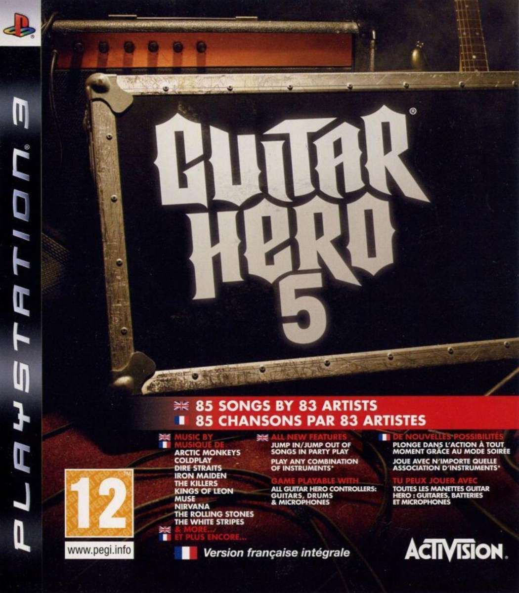 Guitar Hero 5 (PlayStation 3)