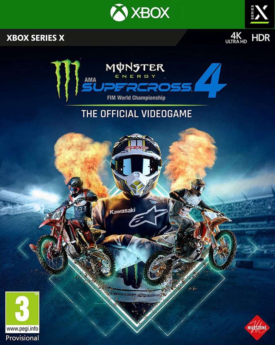 Monster Energy Supercross 4: The Official Videogame (Xbox Series) (New)