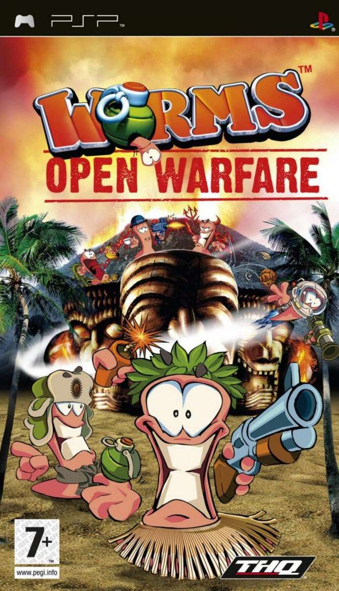 Worms: Open Warfare (PSP)