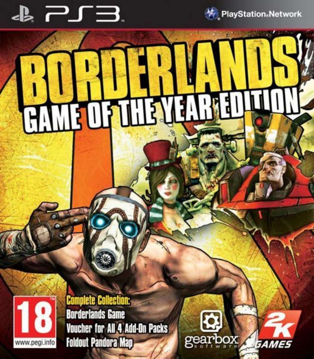 Borderlands: Game of the Year Edition (PlayStation 3)