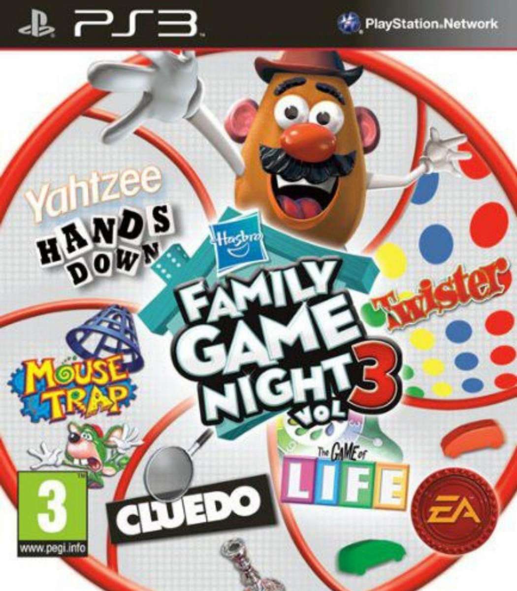 Hasbro Family Game Night Vol 3 (PlayStation 3)