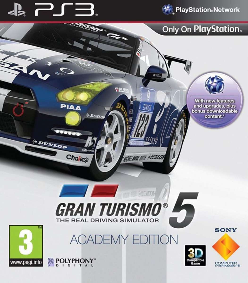 Gran Turismo 5 Academy Edition (PlayStation 3)