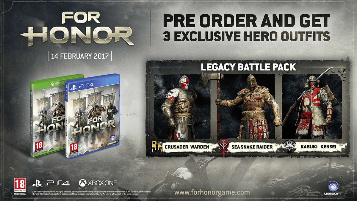 For Honor (Gold Edition) (PlayStation 4)