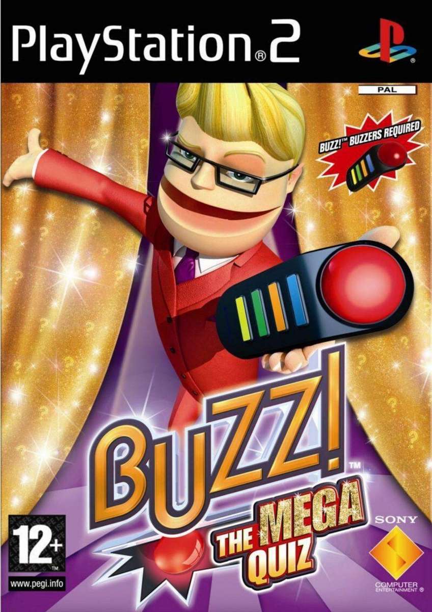 Buzz!:The Mega Quiz (PlayStation 2)