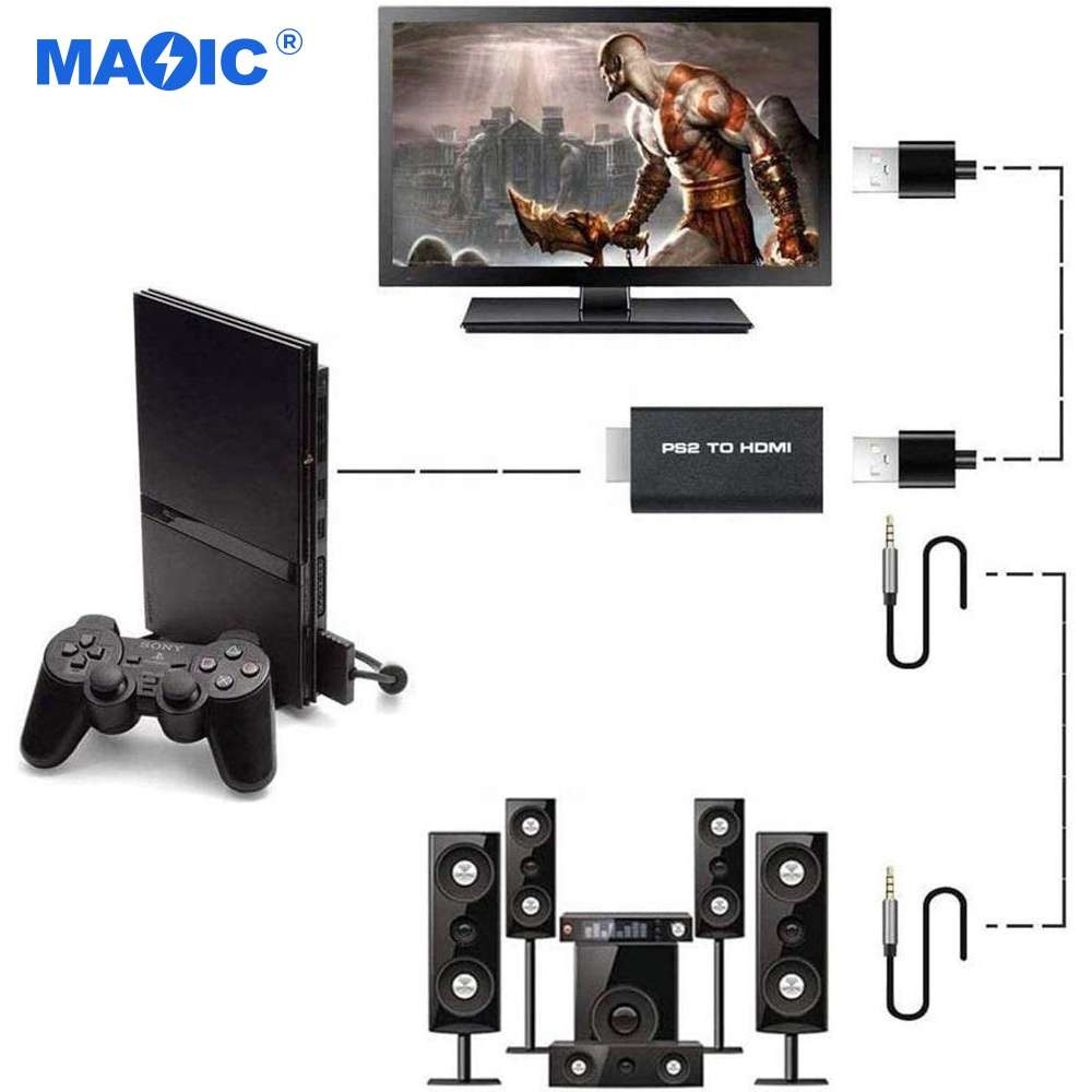 PS2 to HDMI Converter (PlayStation)