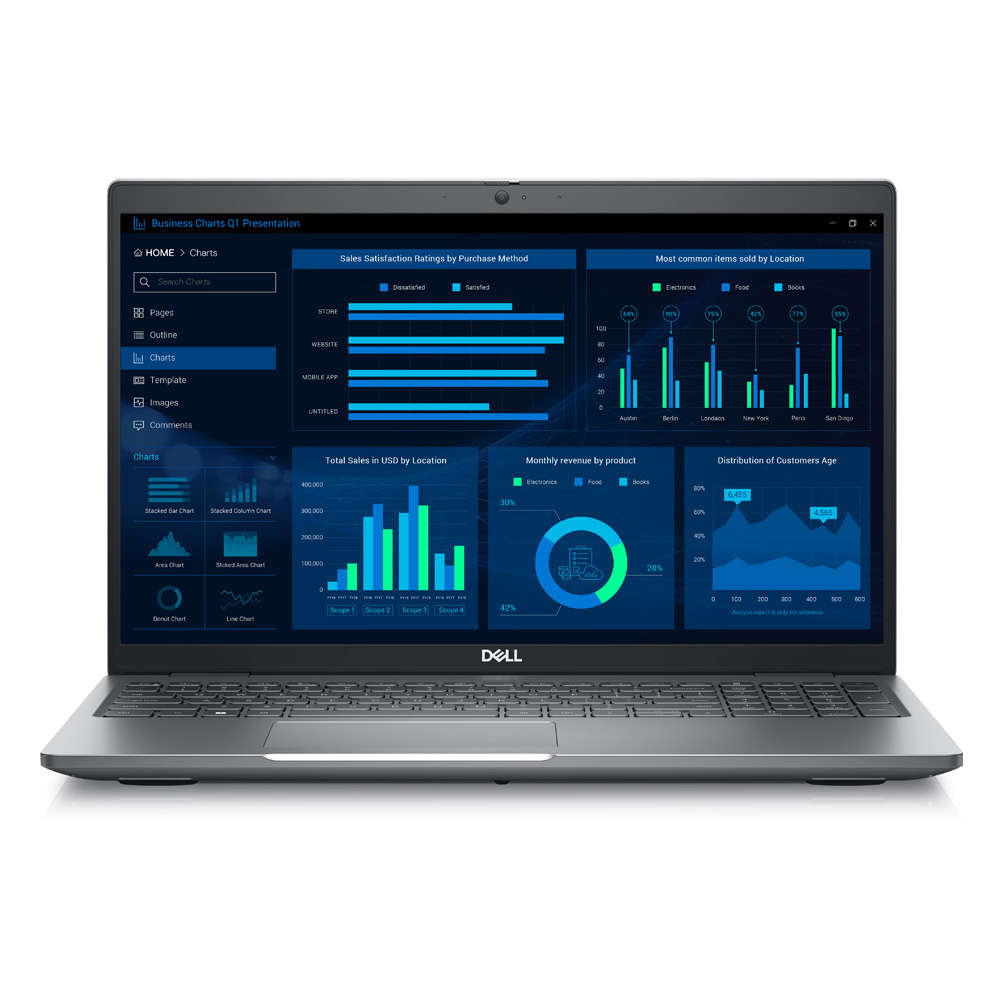 Dell Precision 3581 Laptop  Core i7 13th Gen, 16GB RAM, 512B SSD | Grade A