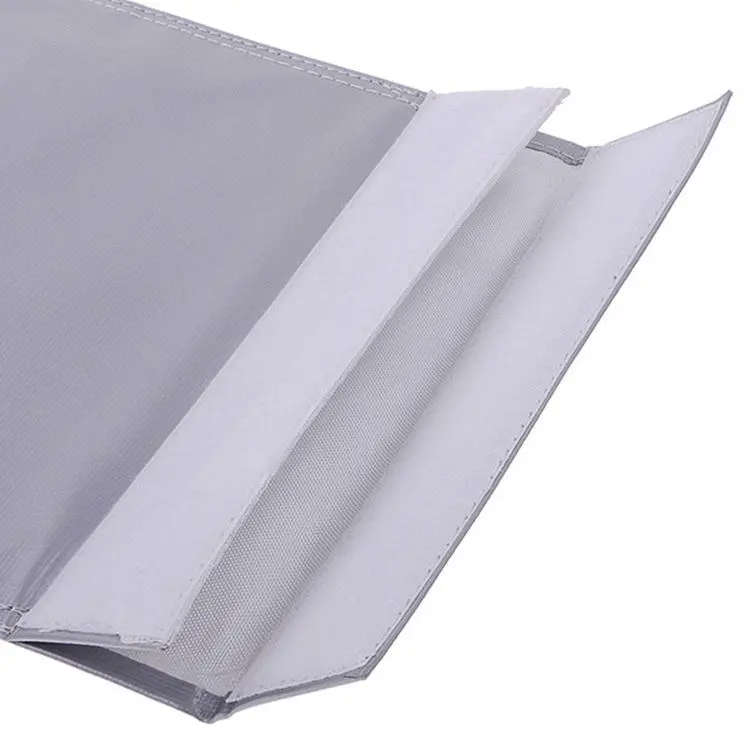Lipo Battery Safety Bag Fire Retardant Fireproof Explosion Proof Guard 30x23cm - Gray