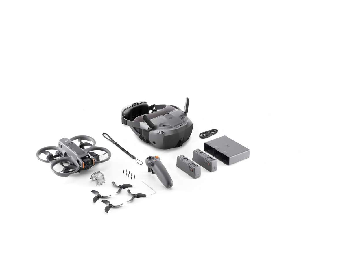 DJI AVATA 2 FLY SMART COMBO (THREE BATTERIES)