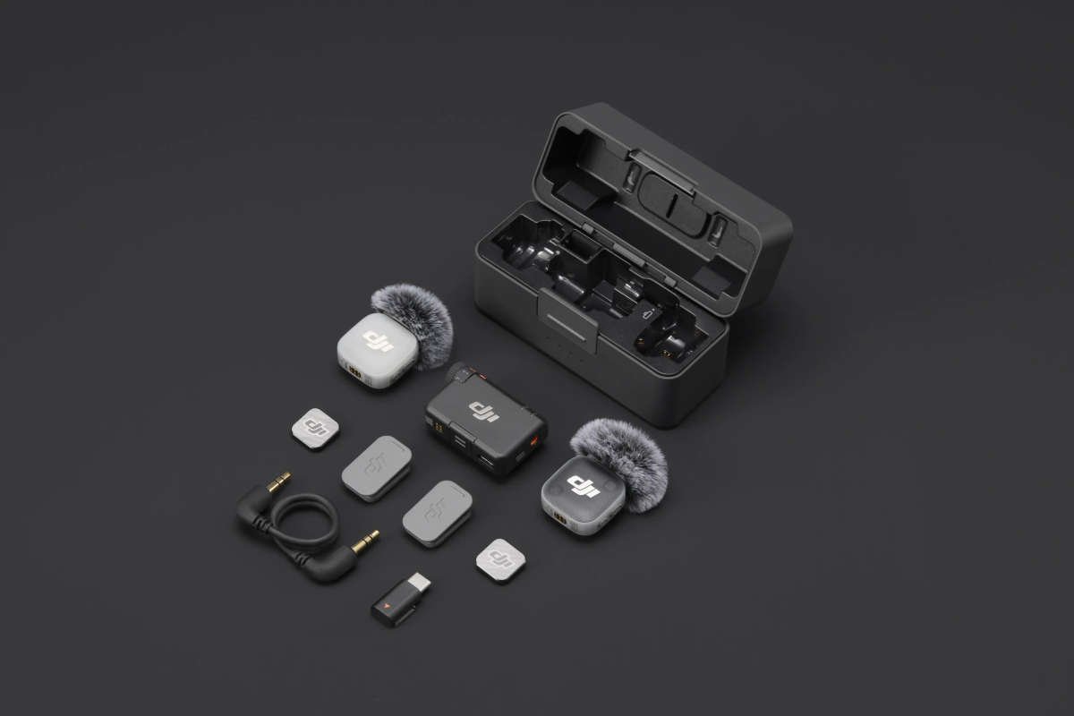 DJI Mic Mini 2 (2 TX + 1 RX + Charging Case)