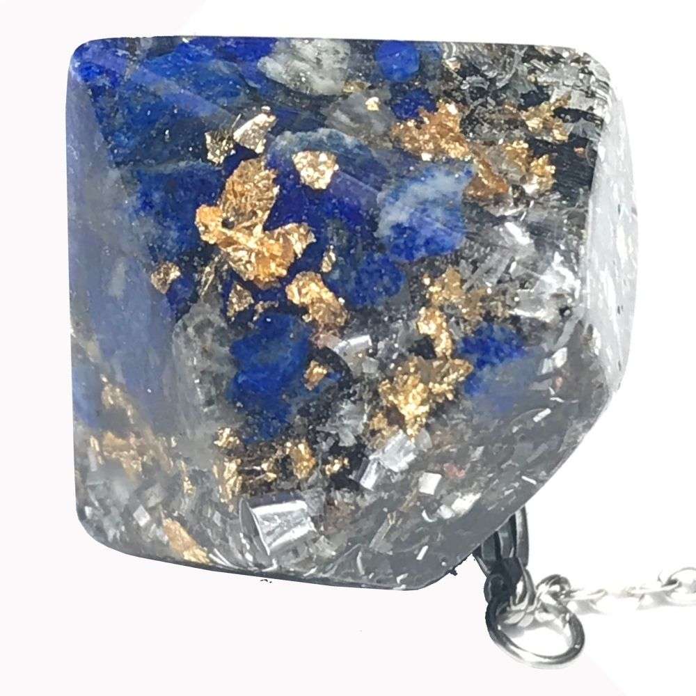 Lapis Lazuli Orgonite Pendulum