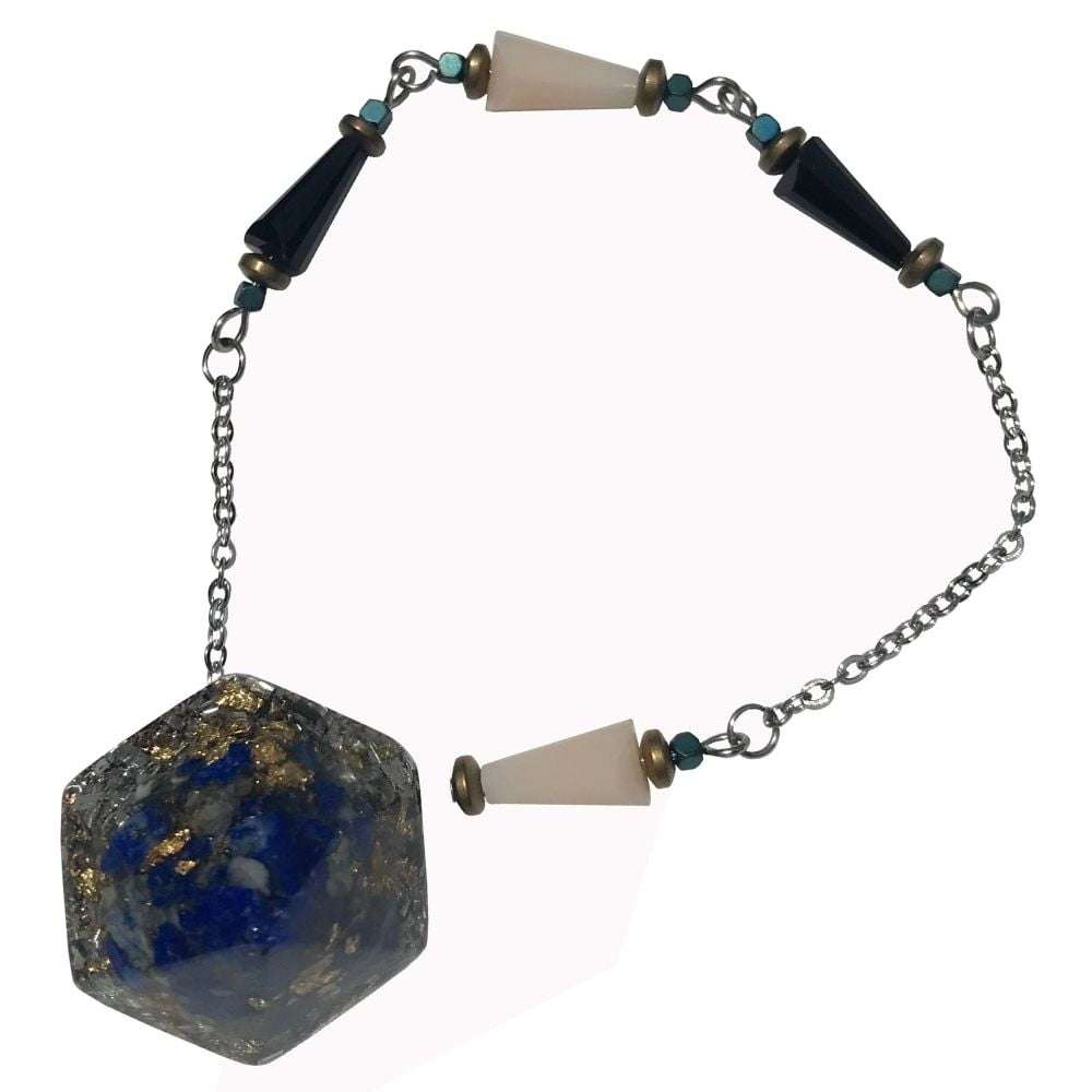 Lapis Lazuli Orgonite Pendulum