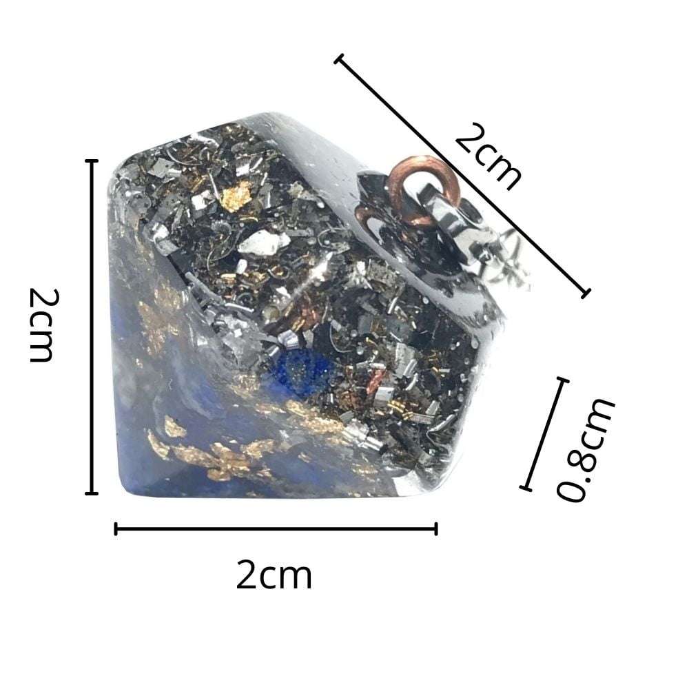 Lapis Lazuli Orgonite Pendulum