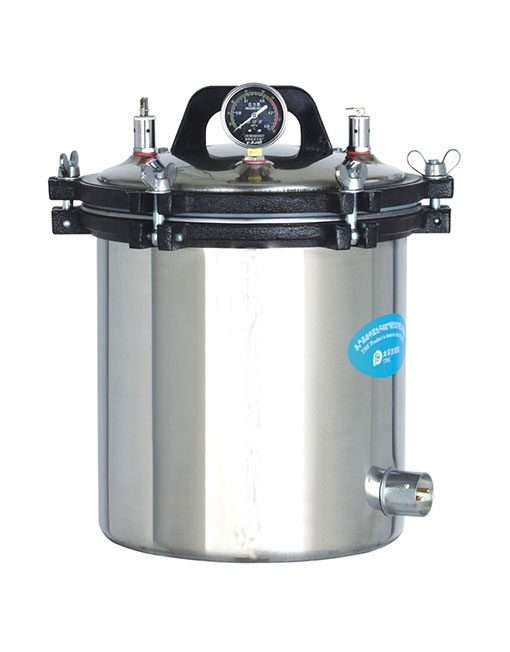 Portable Stainless Steel Autoclave Steam Sterilizer 18L