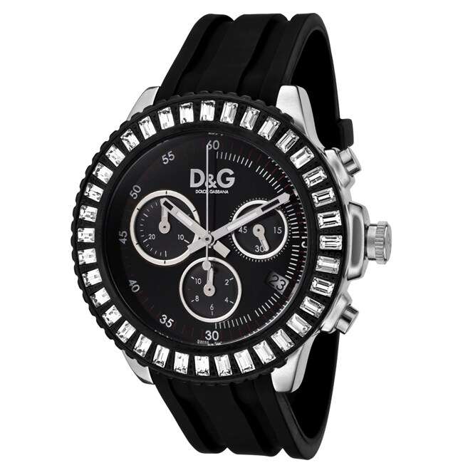 Rare DOLCE & GABBANA Women's "Mix" Dual Time Watch BRAND NEW BOXED, 100% GENUINE