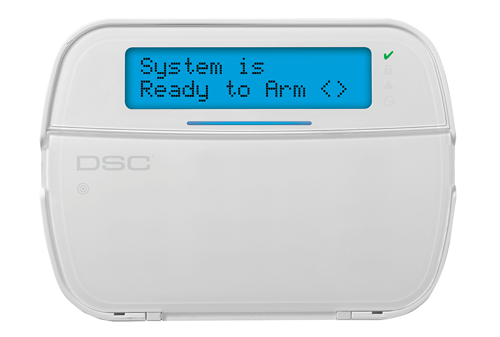 NEO wired LCD Keypad, built-in transceiver, HS2LCDRF4E1, 433MHz