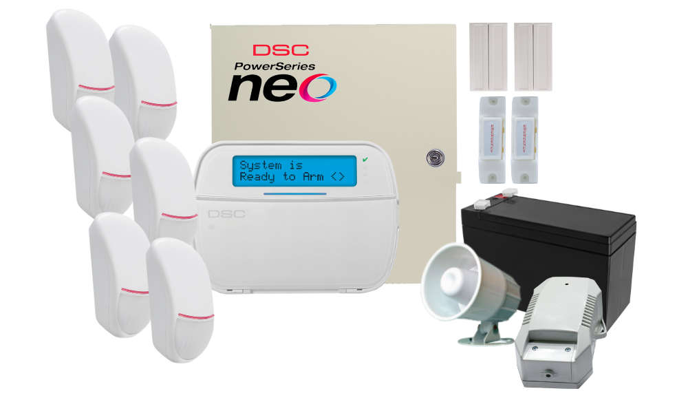 COMBO 6 - NEO WIRED ALARM SYSTEM