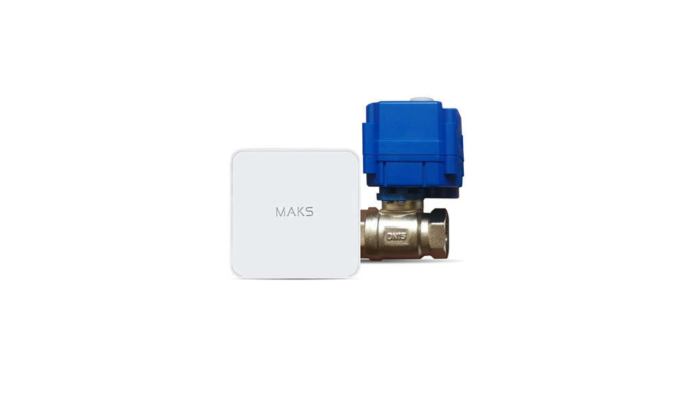 MAKS Valve 34 - Wireless water valve control kit with autonomous power supply