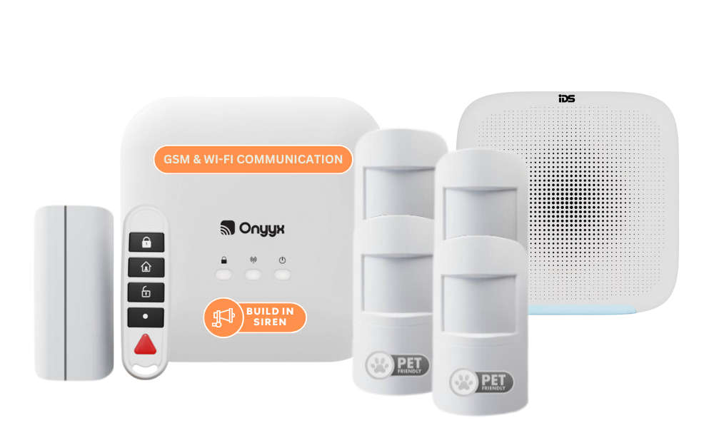 ONYYX Wireless Kit + 4 Passive + 1 Siren