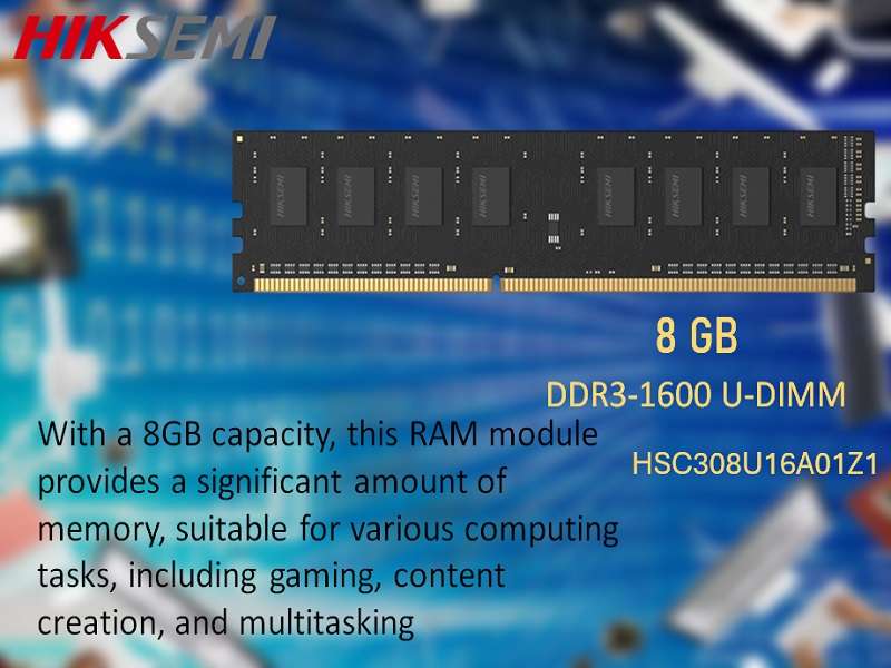 HIKSEMI Neo Ddr3 1600 8Gb Desktop Ram