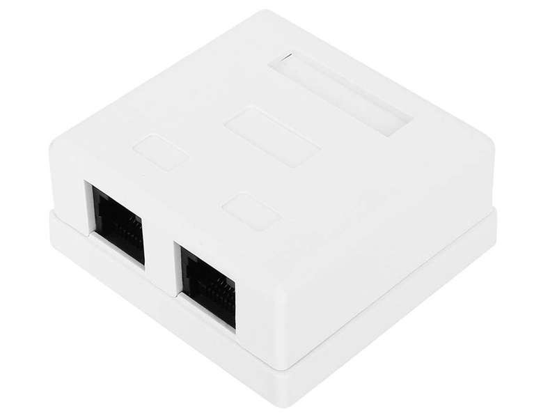 CAT6 Shilded Rj45 Wall Box Dual Ftp