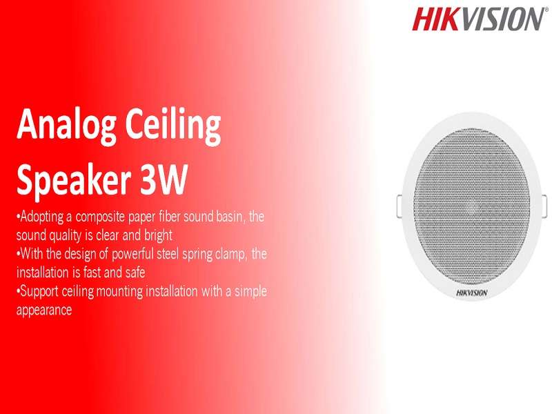 HIKVISION Analog Ceiling Speaker