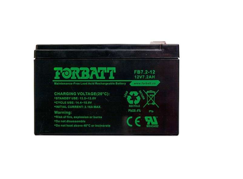 FORBATT 7Amp 12Volt Rechargeble Battery