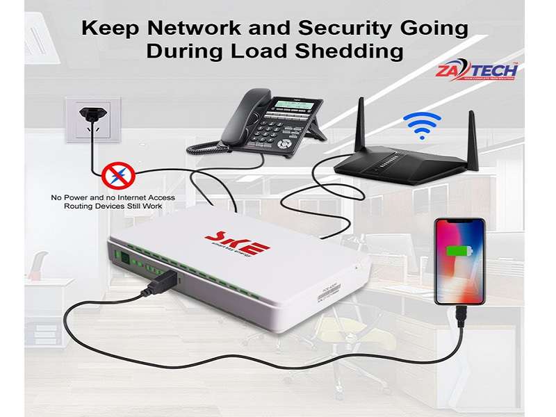 SKE 8800Mah Mini Dc Ups 15/24 Watts