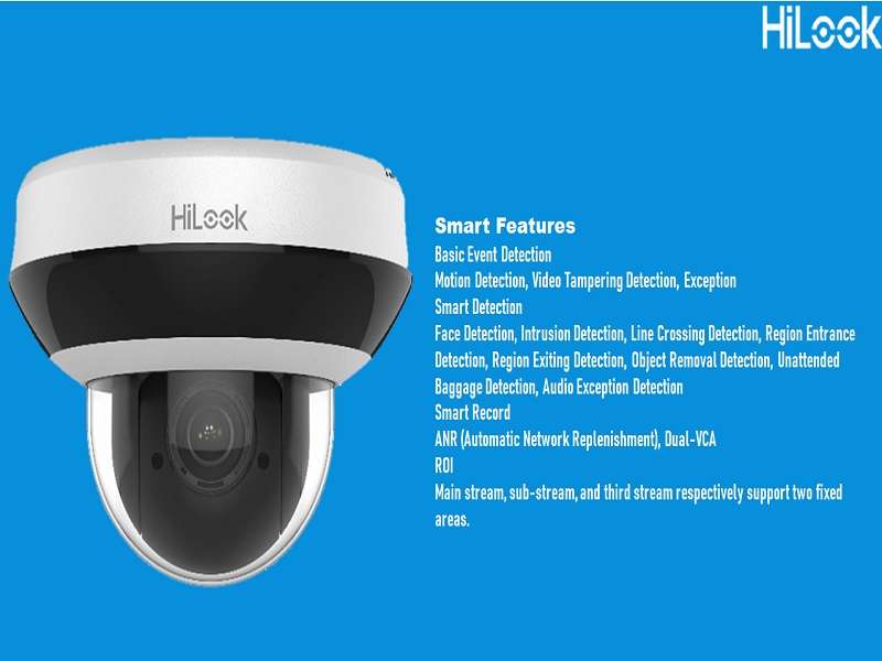 Hilook 2Mp 4X Ip Mini Ptz Camera