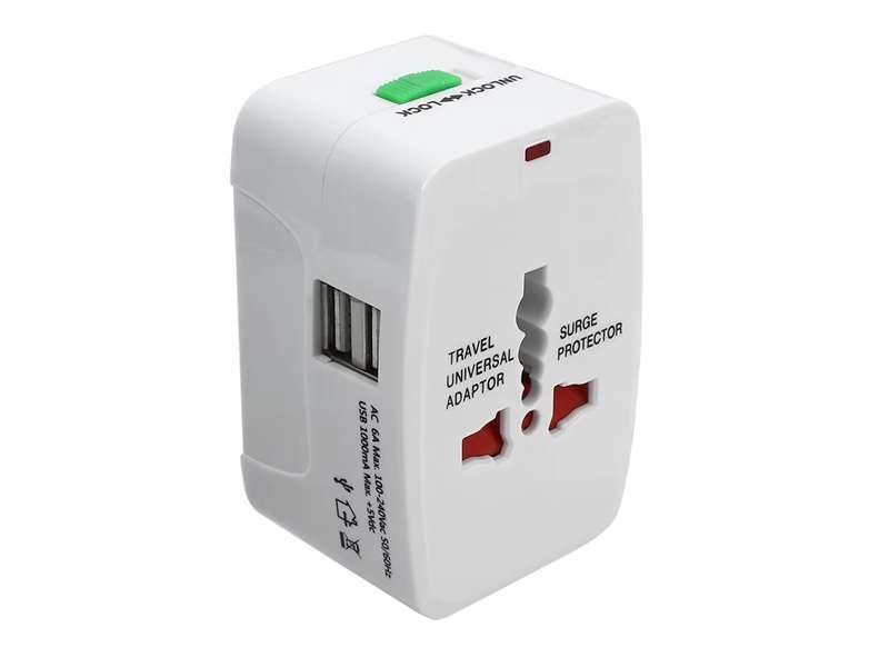 UNIVERSAL Travel Adaptor With Usb