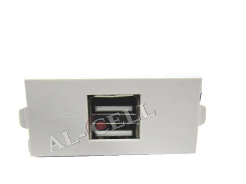 WALL Plug Socket Usb Dual 2.1Amp