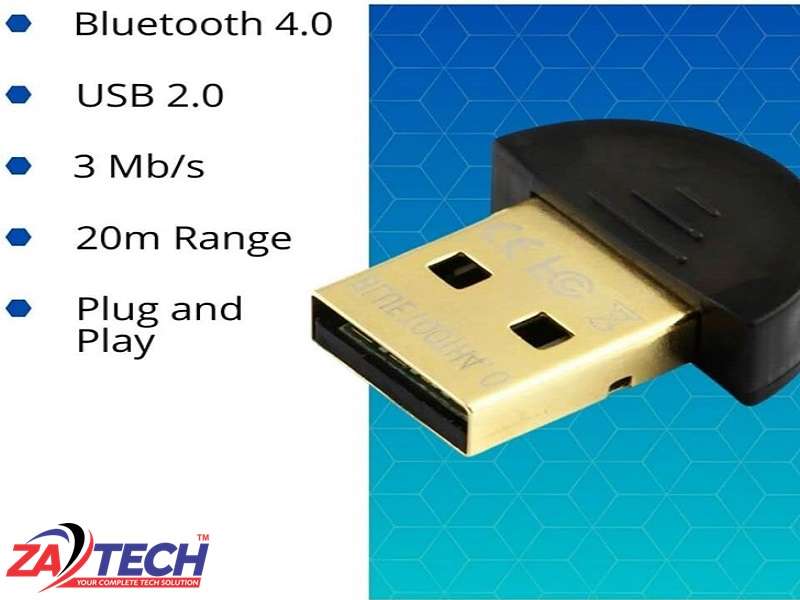ZATECH Bluetooth Dongle 4.0