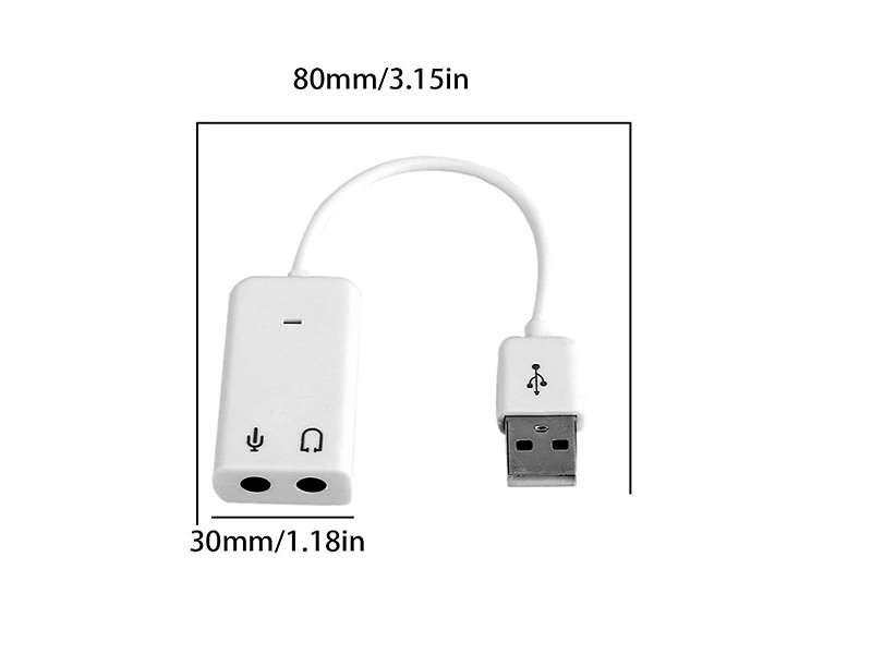 ZATECH Usb Sound Adaptor
