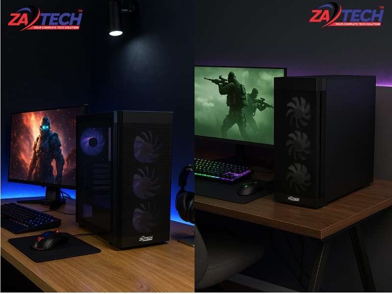 ZATECH Gaming Computer Case 602 Black