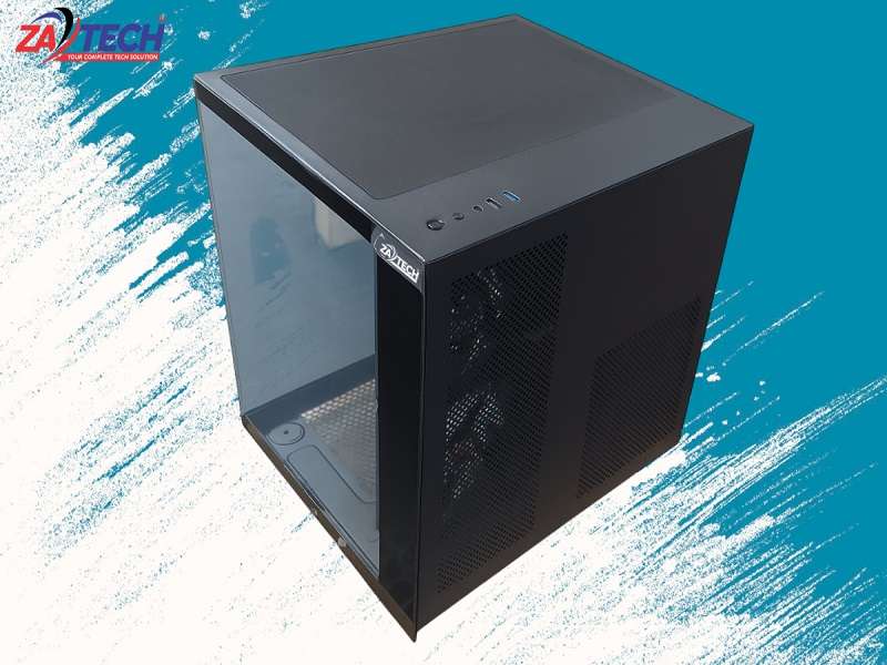 ZATECH Gaming Computer Case H100 Black