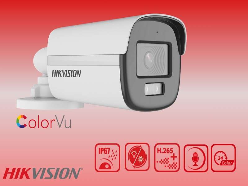 Hikvision 2Mp Colorvu Bullet 3.6Mm 40M