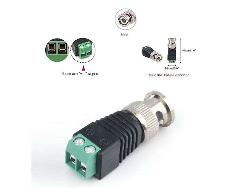 BNC Female Socket Easy Wire Screw Connec