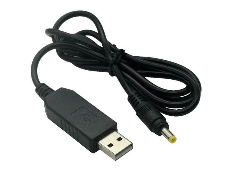 USB To Dc Cable 5V To 12V 4.0*1.7Mm 1M